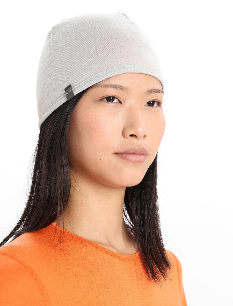 Icebreaker Unisex Merino Pocket Beanie Női Kalap Narancssárga Bézs | HU 1487AHKP